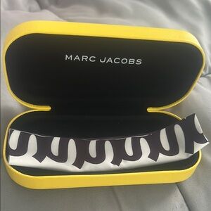 Marc Jacobs Sunglasses Case - Yellow and Black
